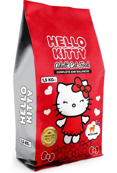 Hello Kitty Kuzulu Yetişkin Kedi Maması 1.5 kg