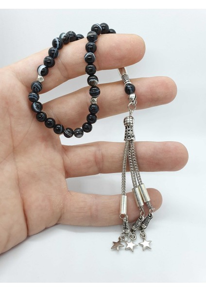 Süleymaniye Akik Taşı Doğal Taş Tesbih 6 mm Aaa Kalite
