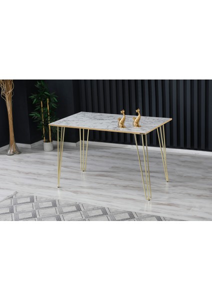 70 x 120 cm Masa Mutfak Masası Yemek Masası Çalışma Masası Beyaz