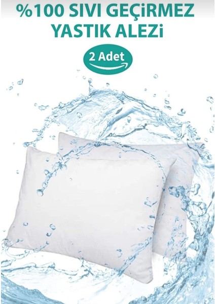 12 Adet Kapitoneli Sıvı Geçirmez Yastık Alezi Yastık Koruyucu Yastık Kılıfı Pamuklu Beyaz 50 x 70 cm fiyatları
