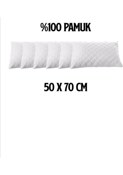 4 Adet Kapitoneli Sıvı Geçirmez Yastık Alezi Yastık Koruyucu Yastık Kılıfı Pamuklu Beyaz 50 x 70 cm modelleri