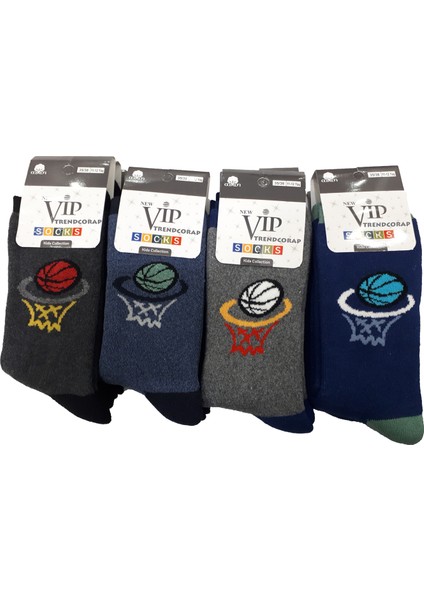 Vip Serisi 12 Çift Pamuklu Kışlık Kalın Havlu Erkek Çocuk Soket Çorap 3-4 Yaş modelleri