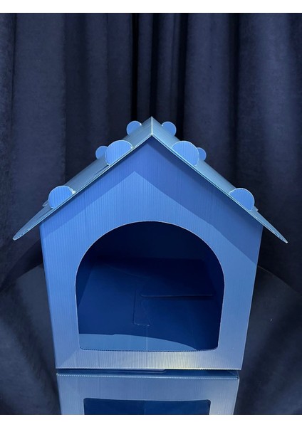 Kedi Köpek Evi Plastik Su Geçirmez Kulübe