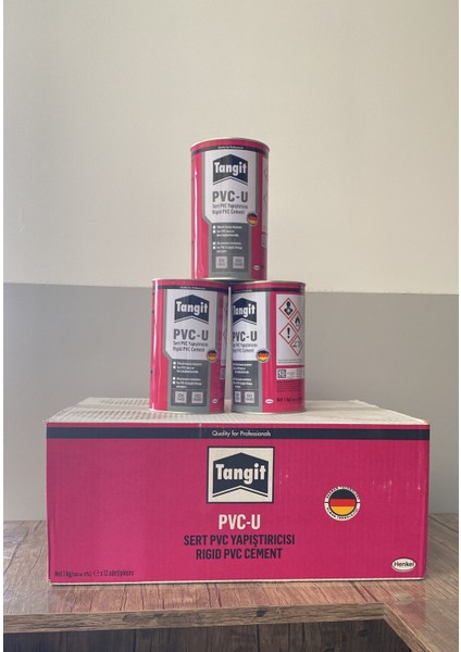 Sert Pvc Yapıştırıcısı 1 kg 12'li Koli