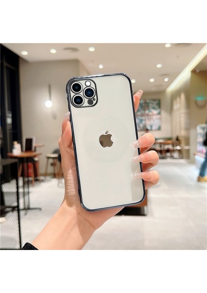 Apple iPhone 12 Pro Max Kılıf Live Silikon Kılıf Siyah