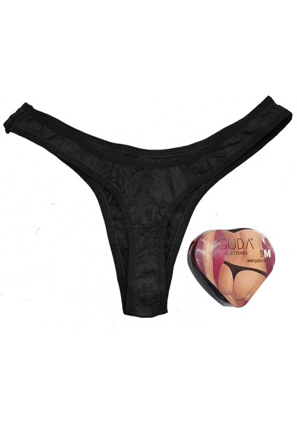 Erotik Siyah Kadın G-String Kutusunda fiyatları