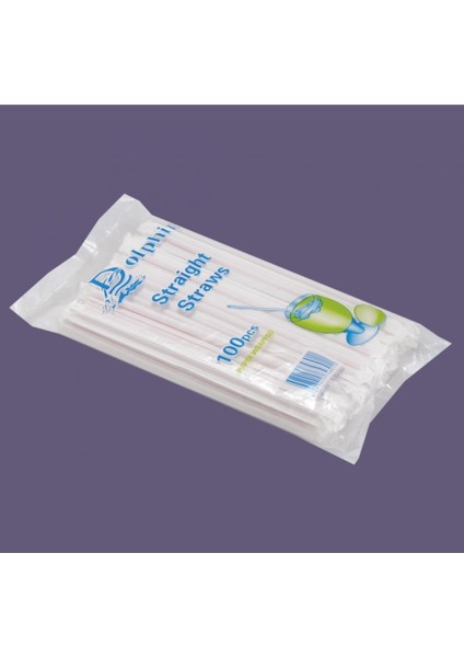 Kağıt Sargılı Pipet 100 Adet x 19 cm