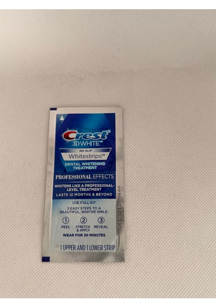 3D White Professional Effects Diş Beyazlatma Bantı 1 Paket 2 Bant