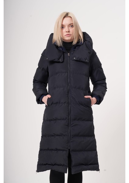 Kadın Mont Lacivert/navy 22W32000100