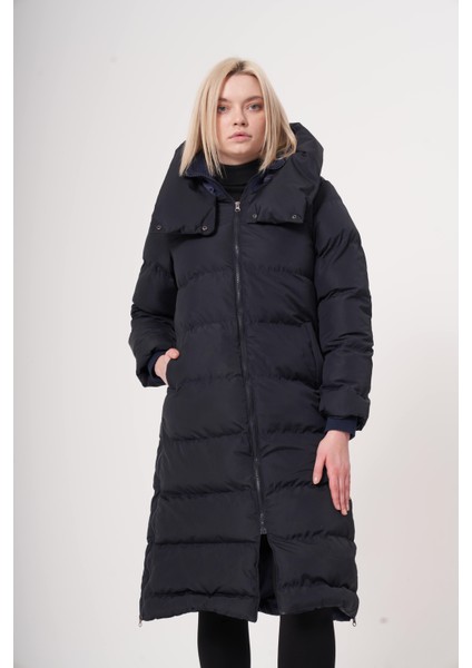 Kadın Mont Lacivert/navy 22W32000100
