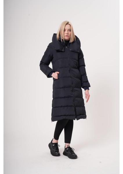 Kadın Mont Lacivert/navy 22W32000100