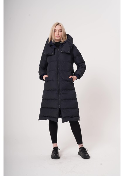 Kadın Mont Lacivert/navy 22W32000100