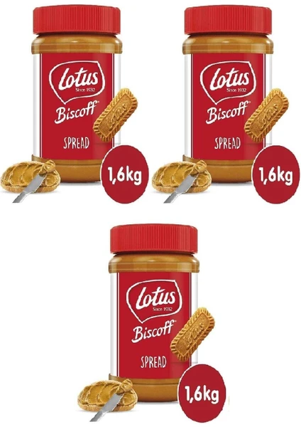 Bıscoff Spread Orıgınal 1600GR. x 3 Adet