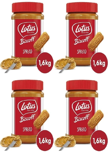 Bıscoff Spread Orıgınal 1600GR. x 4 Adet