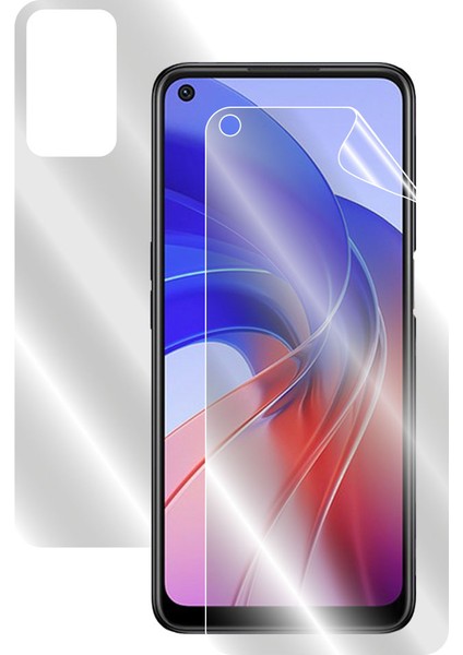 Oppo A55 Tam Kaplama (Ekran ve Arka Koruma)