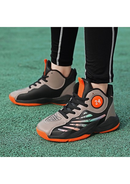 Basketbol Ayakkabısı Erkek Çocuk Spor Ayakkabıları (Yurt Dışından)