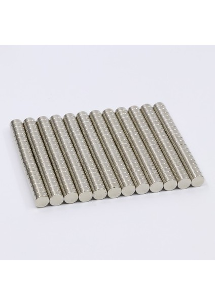 25 Adet 6 x 3 mm Yuvarlak Güçlü Neodyum Mıknatıs Çap 6 mm Kalınlık 3 mm
