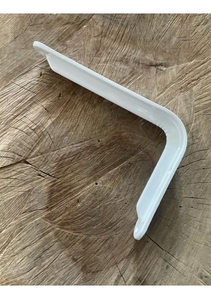 Raf Altı Beyaz Renk Raf Asma Aparatı 10 x 14 cm