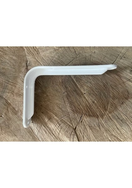 Raf Altı Beyaz Renk Raf Asma Aparatı 14 x 20 cm