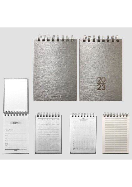 2023 Bloknot Günlük Ajanda 12 x 17 cm