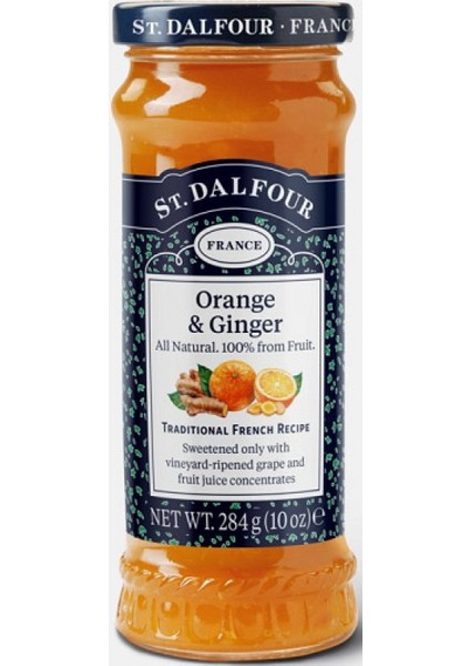 St, Dalfour Zencefil Portakal Reçeli 284 gr