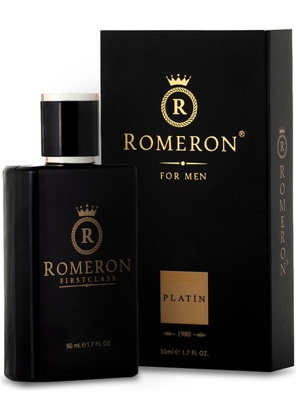 Platin Erkek Parfüm 308 Edp 50 ml Amber Floral Koku