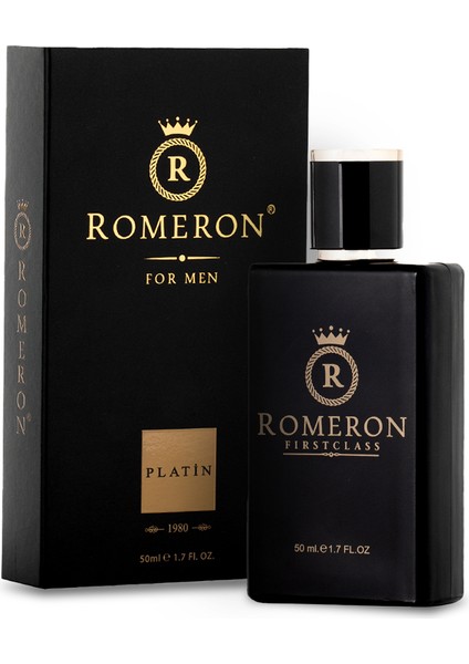 Platin Erkek Parfüm 308 Edp 50 ml Amber Floral Koku
