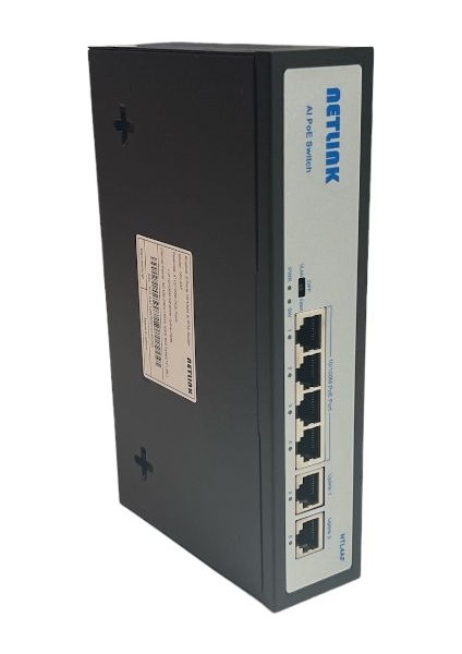 NTL4AF 4 Port 10/100 Poe + 2X10/100 Uplink Port 65W Network Switch