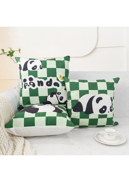 Peluş Çizgi Film Panda Arkalık Yastık Kılıfı (Yurt Dışından) modelleri