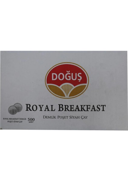 Royal Breakfast Demlik Poşet Çay 500 Adet  X 3,2 gr