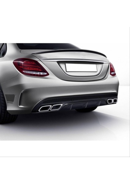 Mercedes W205 C63 Silver Dıfüzör & Egzoz Setı (Amg Sedan) Silver Dıfüzör - Silver Egzoz ile fırsatları