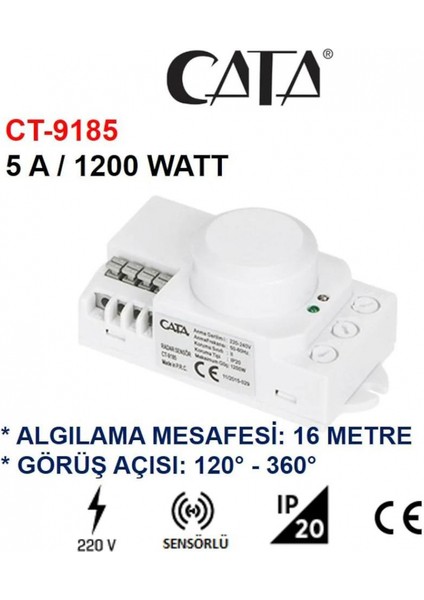 CT-9185 Cata Radar Sensör