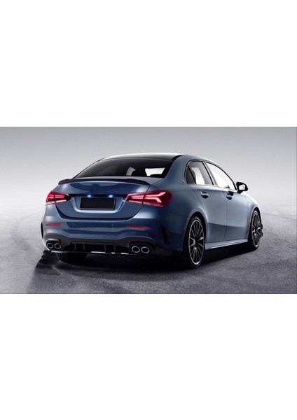 Mercedes A45 W177 Sedan 2019+ Dıfüzör & Egzoz Setı - Silver Egzoz ile fiyatları