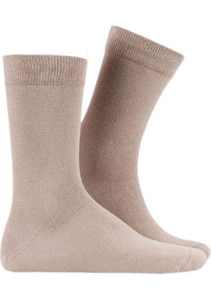 Bambu Asker Çorap Siyah-Bej 3'lü Paket modelleri