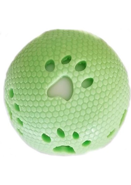 Privilege Pati Desenli Işıklı Top Köpek Oyuncağı 7.5 cm