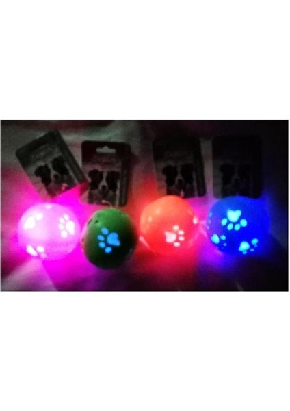 Privilege Pati Desenli Işıklı Top Köpek Oyuncağı 7.5 cm fiyatları