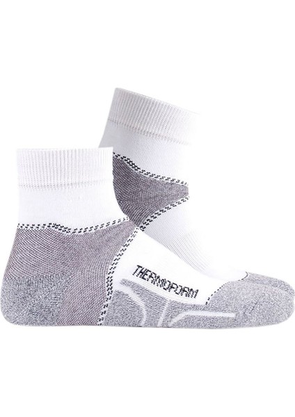 Unisex Walking Patik Çorap Beyaz 3'lü Paket