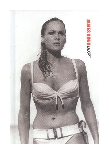James Bond (Ursula Andress) A6 Sert Kapak Ciltli Defter