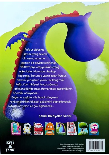 Şekilli Hikayeler Pufpuf Ejderha