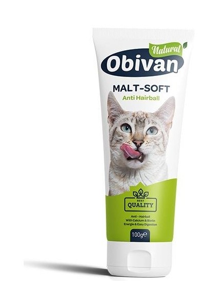 Anti-Hairball Malt Kedi Macunu 100gr (Tüy Yumağı Önleyici ve Tüy Sağlığı Destekleyici)