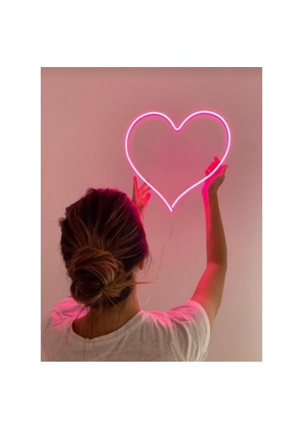 m Kalp Neon LED Neon LED Tabela