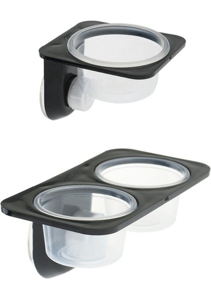 Gecko Çift Kaseler Küçük Sürüngenler Için Anti-Escape Bulağı Çift Kafes (Yurt Dışından) indirimleri