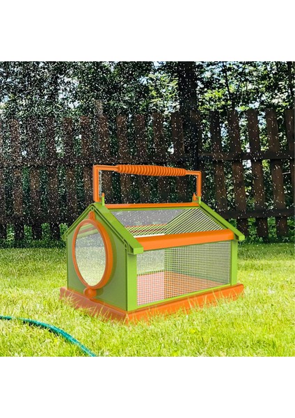 Taşınabilir Kelebek Habitat Kafesi Yaratığı Açık Dış Mekan Çıkarılabilir Çocuklar Yeşil Turuncu (Yurt Dışından) indirimleri