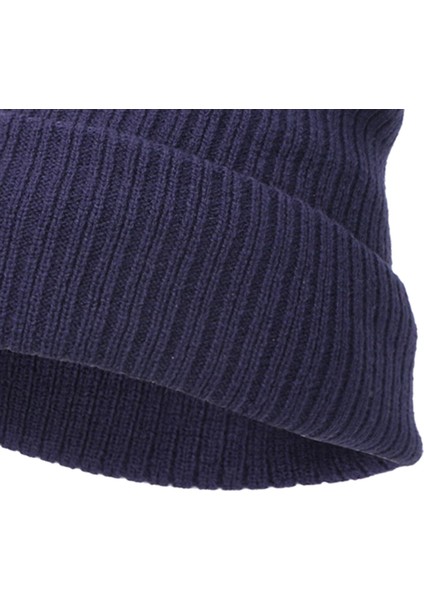 Erkekler Için Örgü Beanie Sıcak Kış Kış Soğuk Hava Soğuk Hava Pamuk Bulbalı Yumuşak (Yurt Dışından)