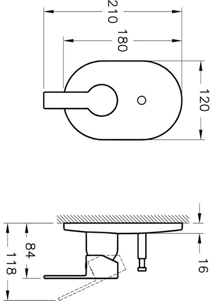 Fold S Ankastre Banyo Bataryası A42536