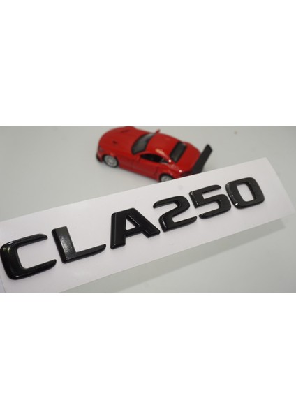 Cla 250 Bagaj Parlak Siyah Abs 3m 3D Yazı Logo