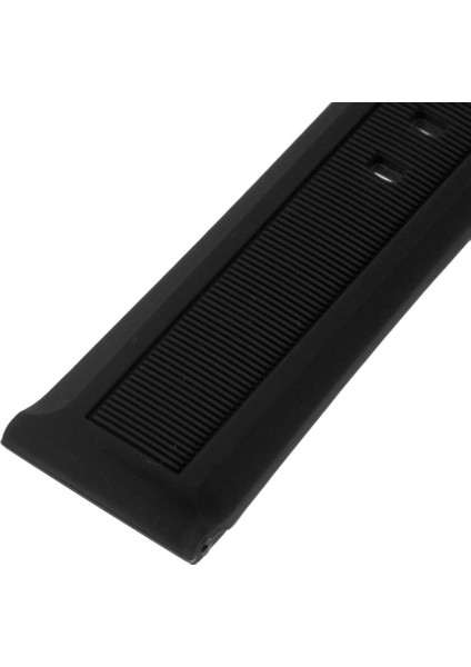 Siyah Silikon Kauçuk Spor Değiştirme Kayışı 19MM(Yurt Dışından) indirimleri
