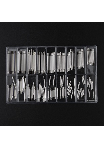 Gümüş Paslanmaz Çelik 8-25MM Yay Çubukları Kayış Bağlantı Pimleri Onarım 144PCS indirimleri