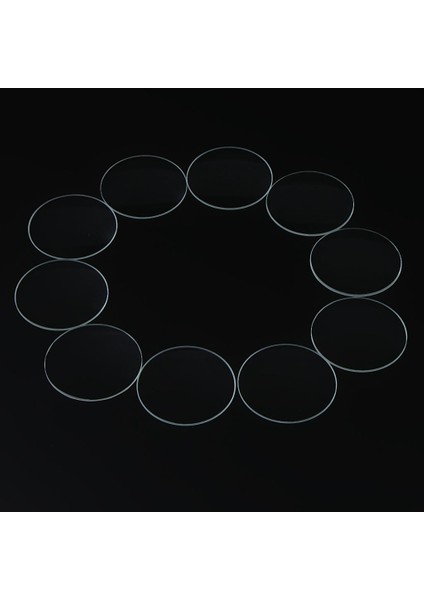 10 Adet Tek Kubbesi Mineral Tur Değiştirme Kristali 33MM-37.5MM 33.5mm fiyatları