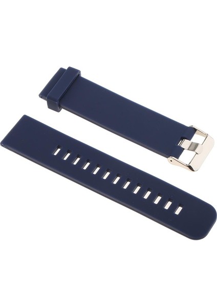 Silikon Su Geçirmez Spor Kayış Dağıtım Toka Koyu Mavi 22MM fiyatları